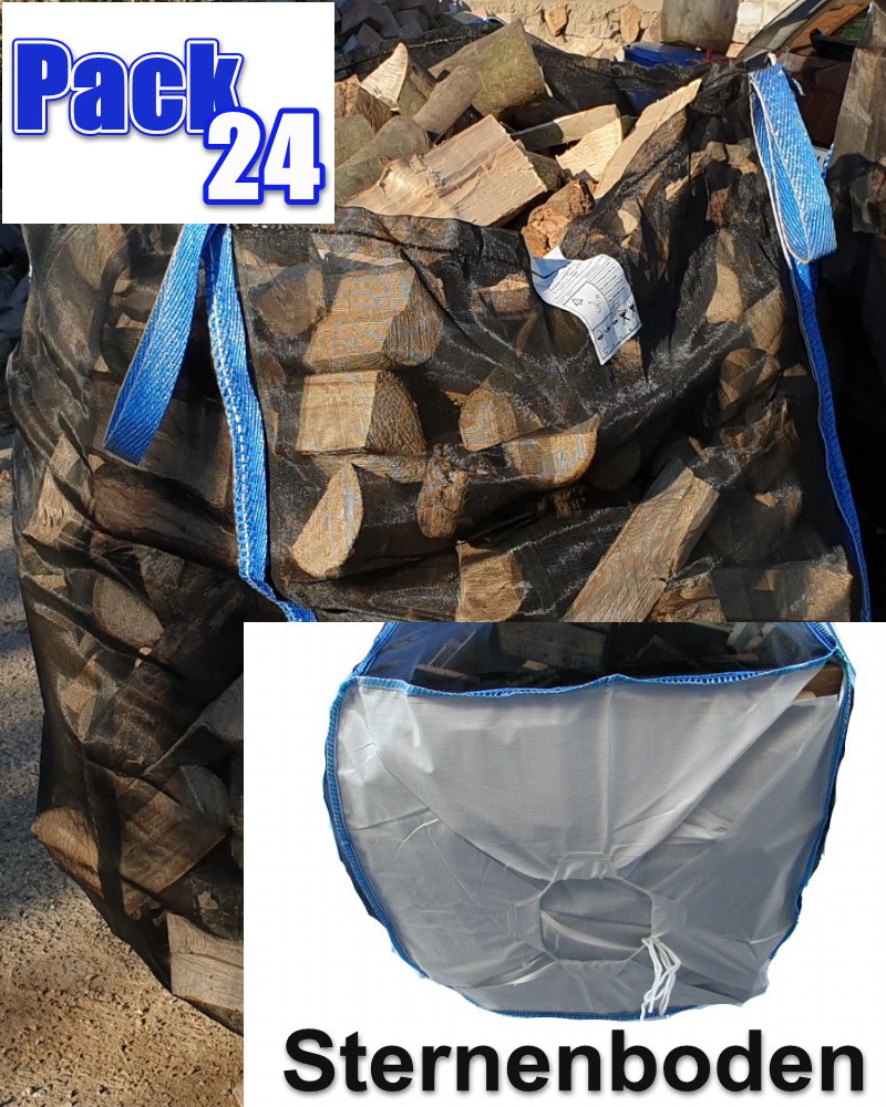 Premium Holz BigBag mit Sternboden
